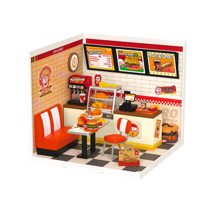 Rolife Yum Yum Burgers Super Creator Miniature House