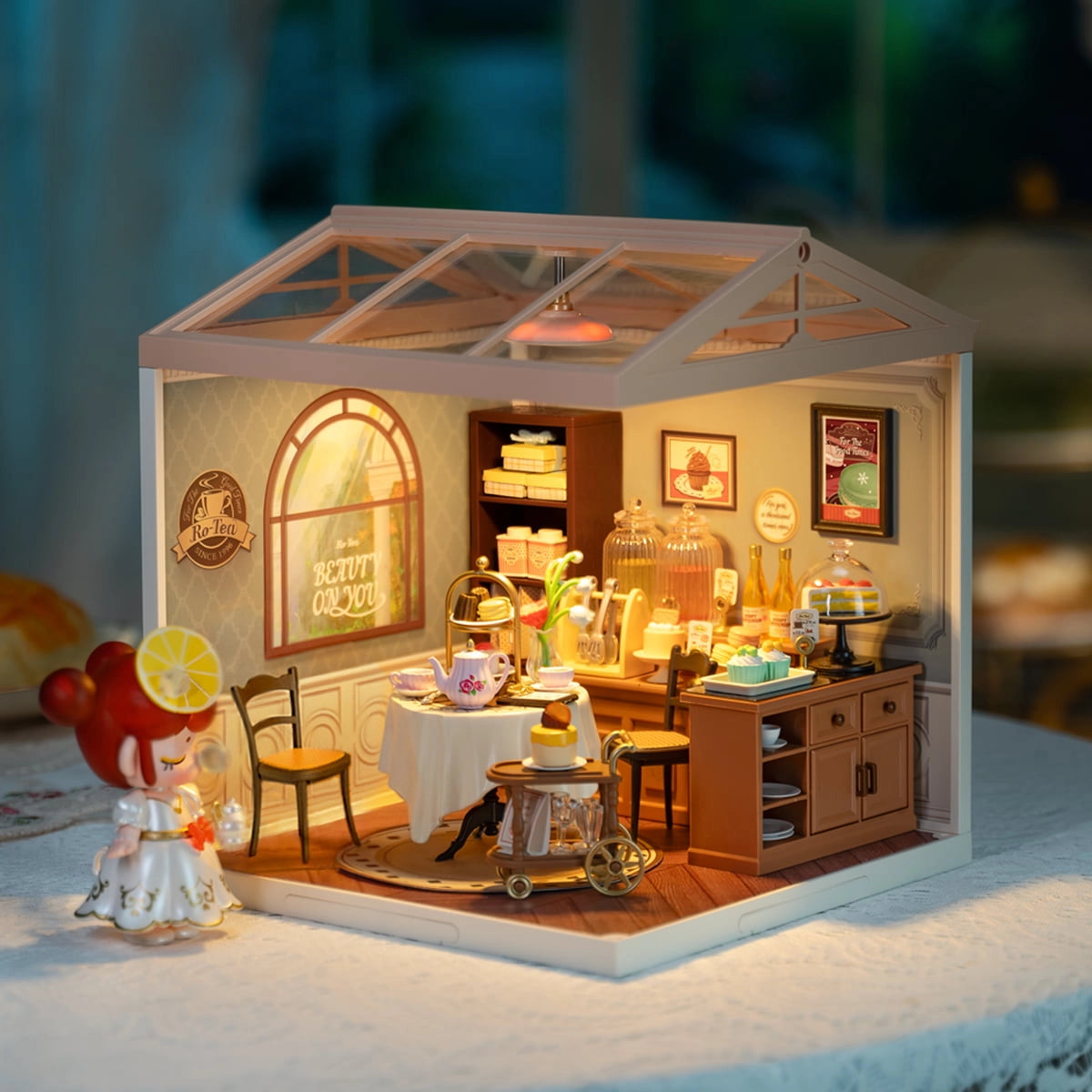 Rolife Sweet Sips Tea Super Creator Miniature House