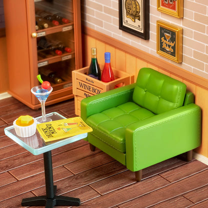 Rolife Leisurely Cheers Bar Super Creator Miniature House