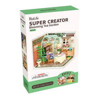 Blooming Tea Garden (DW013B) - Super Creator Mini Room Kit
