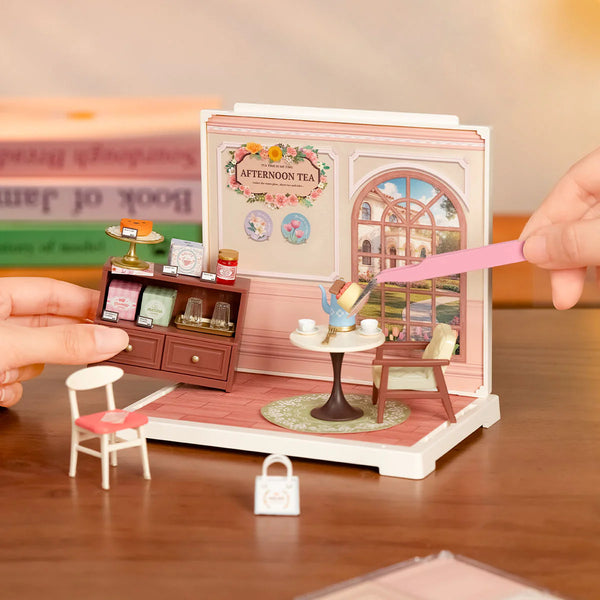 Honey Tea Lounge (DWS02B) - Super Creator Mini Room Kit