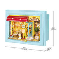 Rolife Fluffy Cat Bakery (DP001) - Light-Up Story Frame Puzzle