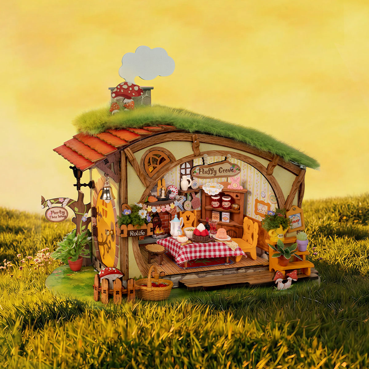 Rolife Fluffy Grove (DG184) - DIY Miniature House Kit