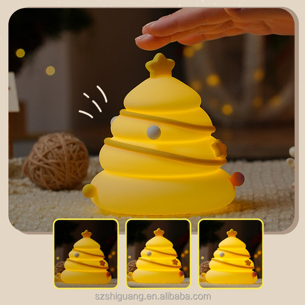 Christmas tree Silicone Lamp