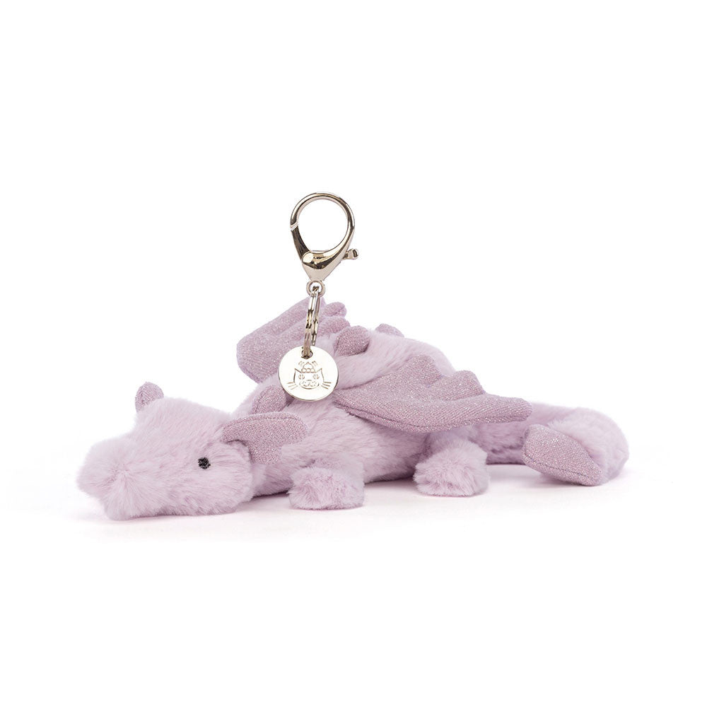 Lavender  Dragon Bag Charm