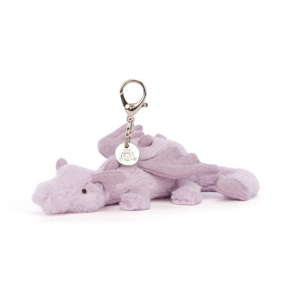 Lavender  Dragon Bag Charm