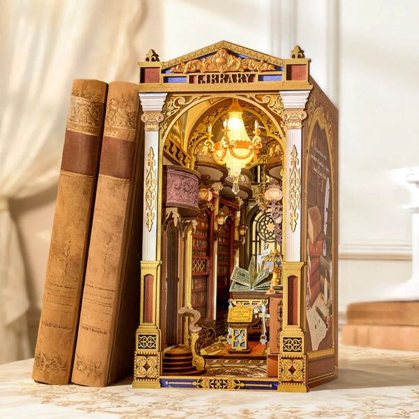 Rolife Library of Wonders (TGB16) - DIY Book Nook Shelf Insert