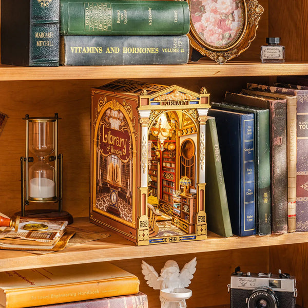 Library of Wonders (TGB16) - DIY Book Nook Shelf Insert