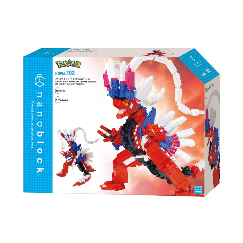 Nanoblock (NBPM-102) Pokemon Koraidon Deluxe Edition