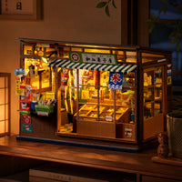 Rolife Nostalgic Corner Shop (TGE05) - DIY Book Nook Kit
