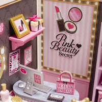 Rolife Pink Beauty Secret (DW026) - Super Creator Miniature House