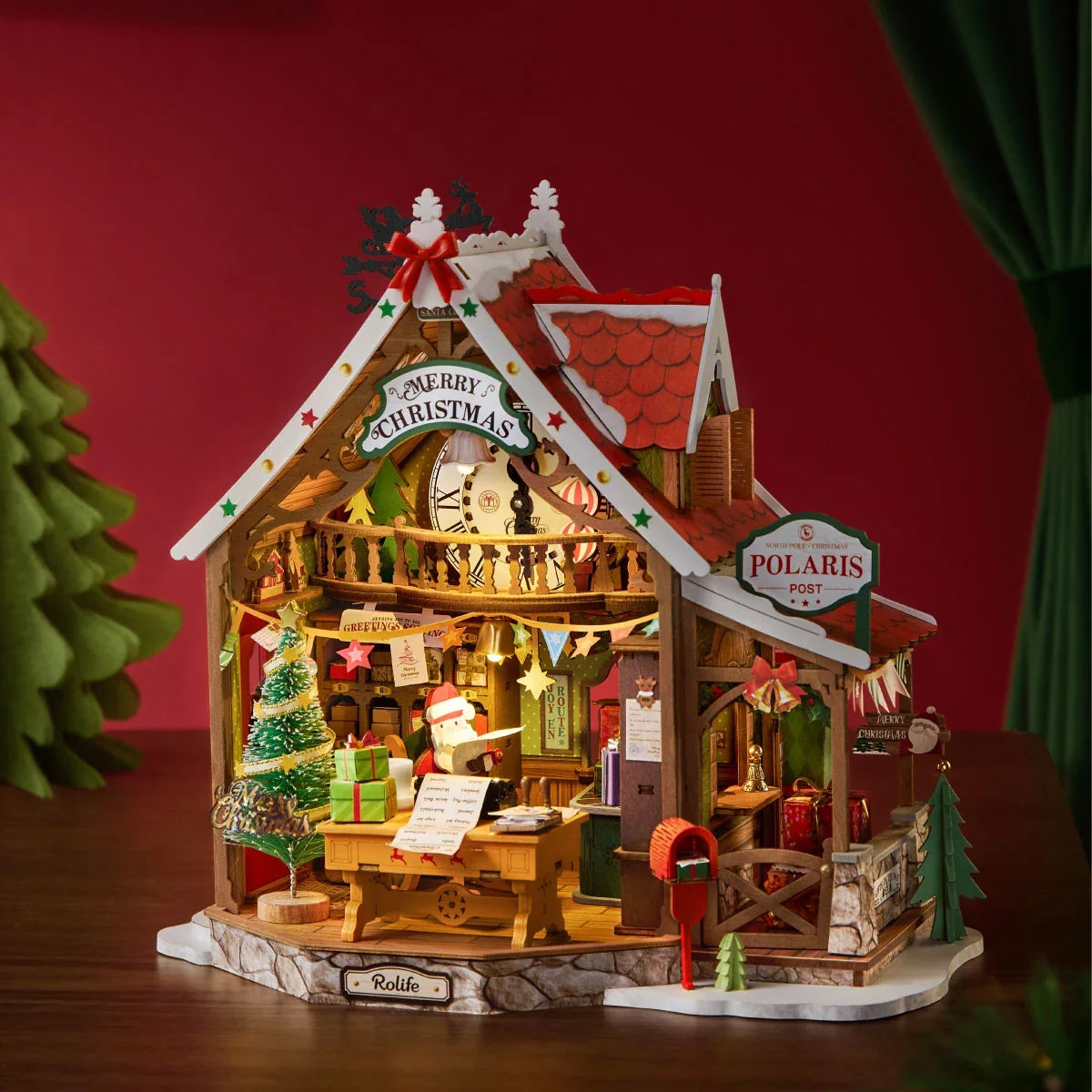 Rolife Polaris Post (DG187) - DIY Miniature House Kit