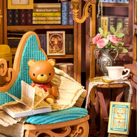 Rolife Quiet Corner Study (TGE03) - DIY Book Nook Kit