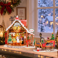 Rolife Reindeer Express (DS059) - DIY Miniature House Kit