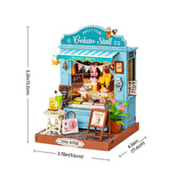 Rolife Gelato Stall DIY Miniature House DS052