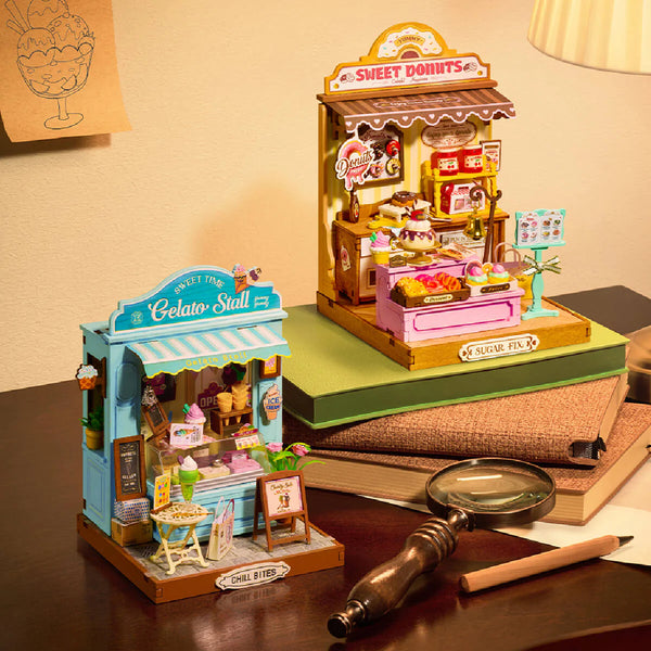 Gelato Stall (DS052) - DIY Miniature House