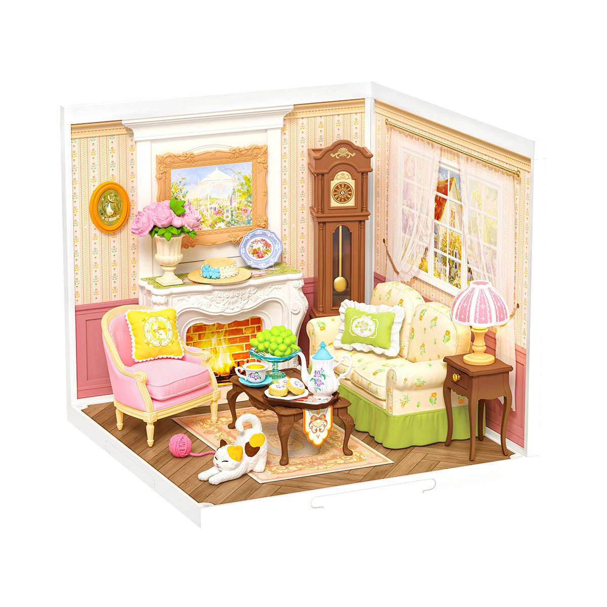 Rolife Holiday Tea Time Super Creator Miniature House