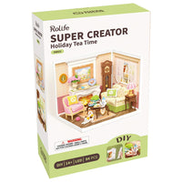 Rolife Holiday Tea Time (DW023) - Super Creator Mini Room Kit