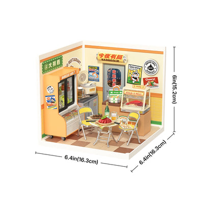 Rolife Night Out Food Stall Super Creator Miniature House