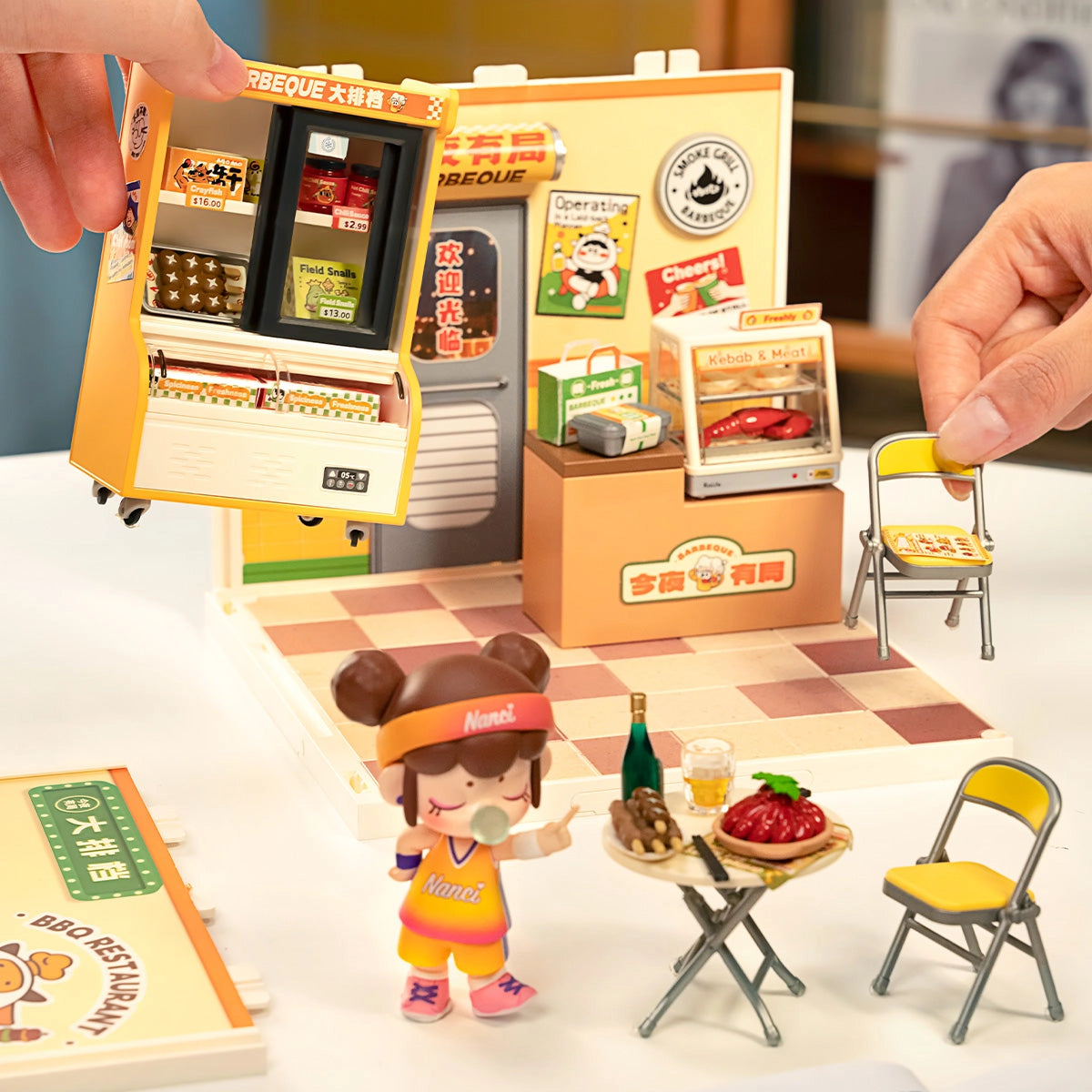 Rolife Night Out Food Stall Super Creator Miniature House