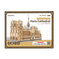 Paris Cathedral (TG511) - 3D Wooden Architecture Model