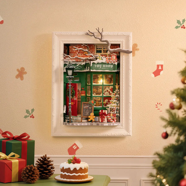 Rolife Santa’s Toy Shop (DP006) - Framed Christmas Diorama