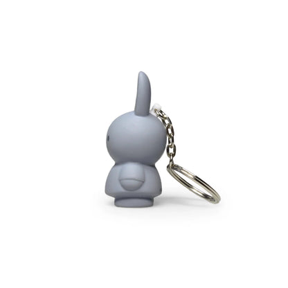 MIFFY SILVER BLUE KEY RING - 6.2 cm