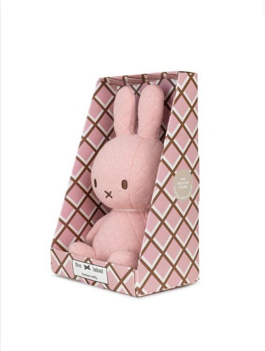 Bonbon Miffy Sitting Pink in giftbox - 23 cm - 9"