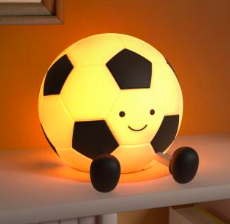 Football silicone night light