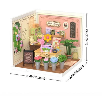 Rolife Super Creator Miniature House - Fresh Flower Shop
