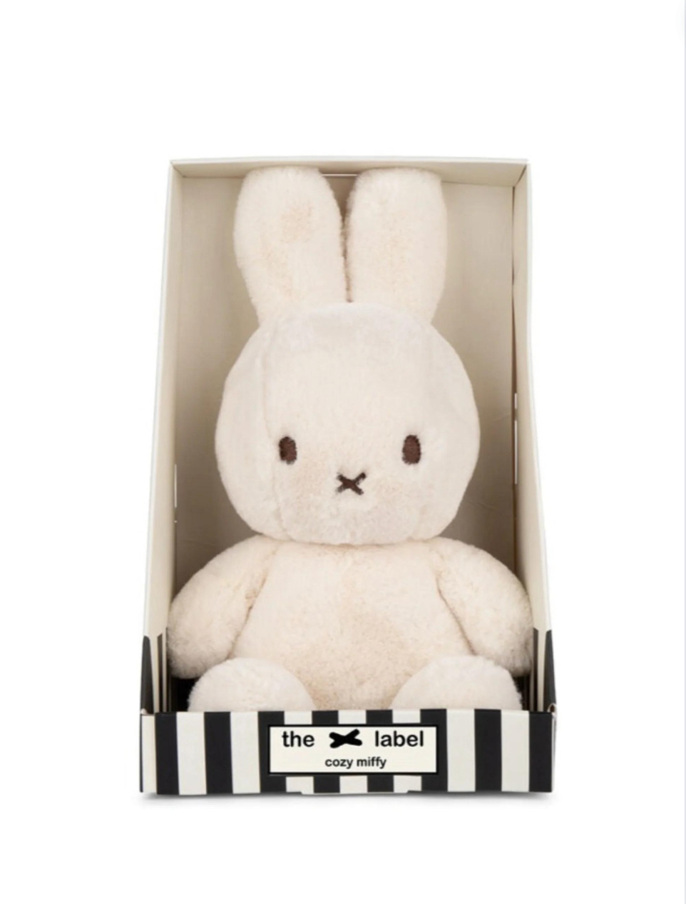 Cozy Miffy Sitting Cream in giftbox - 23 cm