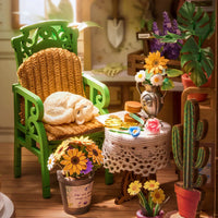 Rolife Secret Bloomy Nook (TGE04) - DIY Book Nook Kit