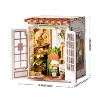 Rolife Secret Bloomy Nook (TGE04) - DIY Book Nook Kit