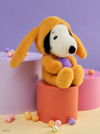 Easter Snoopy ECO Fuzzy Yellow - 16cm - 6"