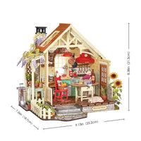 Rolife Sunlit Farmhouse Kitchen (DH101) - DIY Miniature House