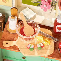 Rolife Sunlit Farmhouse Kitchen (DH101) - DIY Miniature House