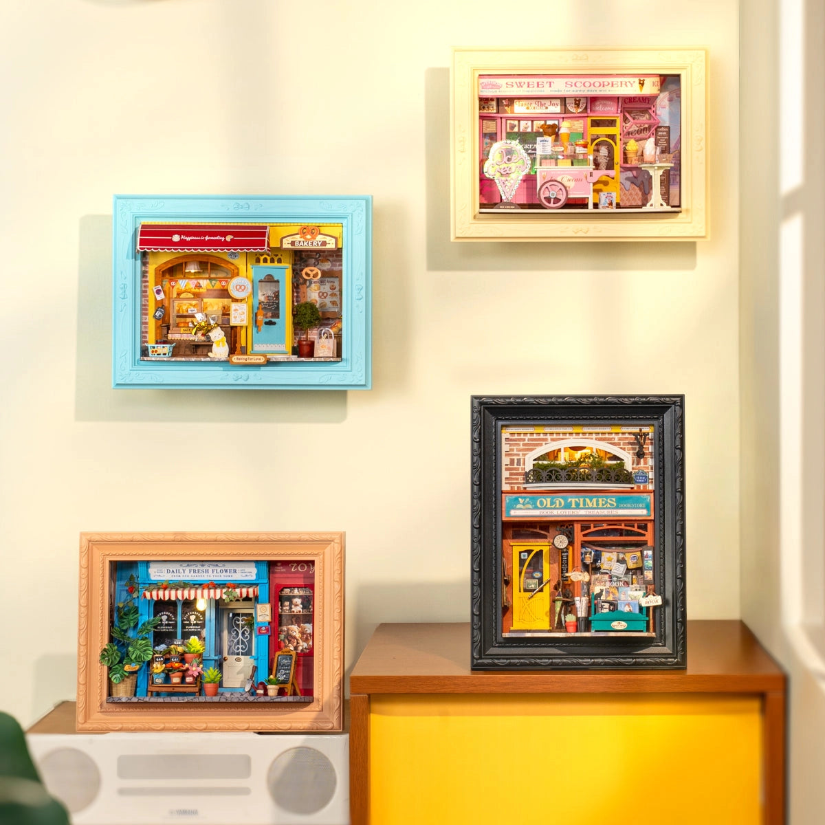 Rolife Sweet Scoopery Ice Cream 3D Wooden Puzzle