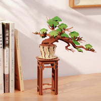 Rolife Evergreen Pine Bonsai (TG510) - DIY Wooden 3D Puzzle