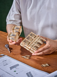 Paris Cathedral (TG511) - 3D Wooden Architecture Model