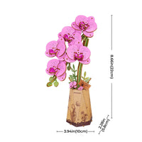 Rowood Purple Moth Orchid (TW091) - DIY Wooden Flower