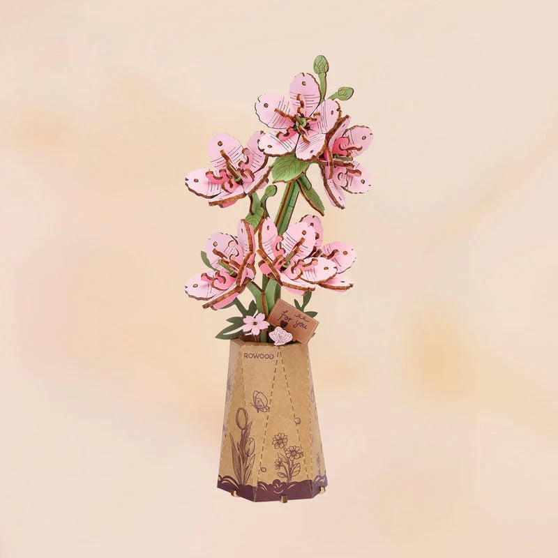Rowood Sakura (TW101) - Wooden 3D DIY Home Decoration