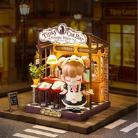 Robotime Rolife Tipsy Cat Bar DIY Miniature House DS054