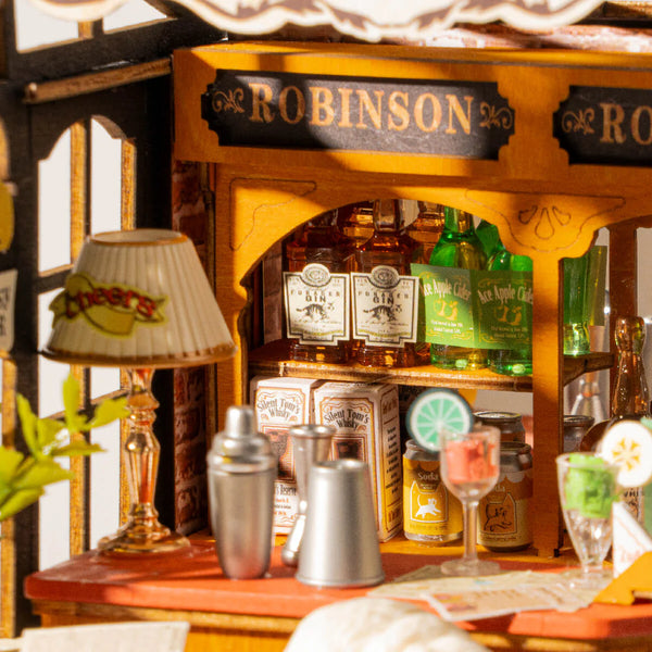 Tipsy Cat Bar (DS054) - DIY Miniature House