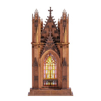 Rolife Twin-Tower Cathedral (TGA01) - Light-Up Gothic Cathedral Display