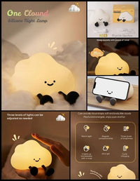 One Cloud Silicone Night Lamp A023