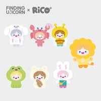 Happy Fluffy Cell Rico Zoo Series Plush Blind Box