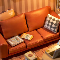 Cozy Living Lounge (DW007) - Super Creator Mini Room Kit