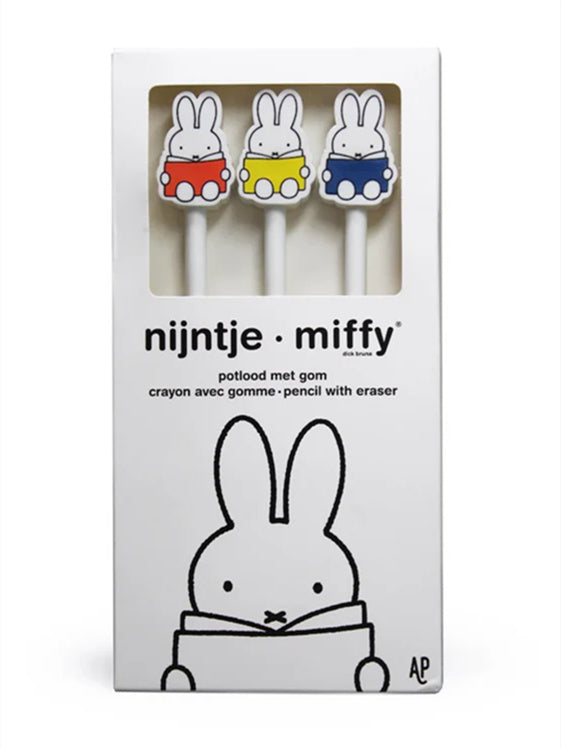 MIFFY reads PENCIL set 3 | 1 RED 1 BLUE 1 YELLOW