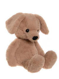 Bear and Me Collection by Charlie Bears - Ruff Puppy - Oatmeal Brown Medium