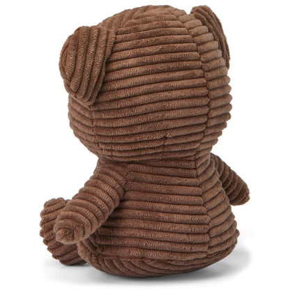 Boris Bear Corduroy Brown (17cm)